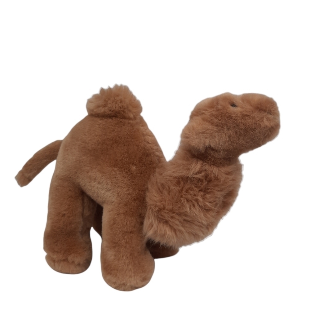 Oil Bearon Camel North American Bear Co‎ 1985 10" Plush Tan Soft Hump Vintage